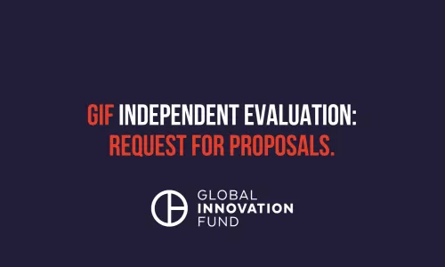 GIF Independent Evaluation: Request for Proposals Image